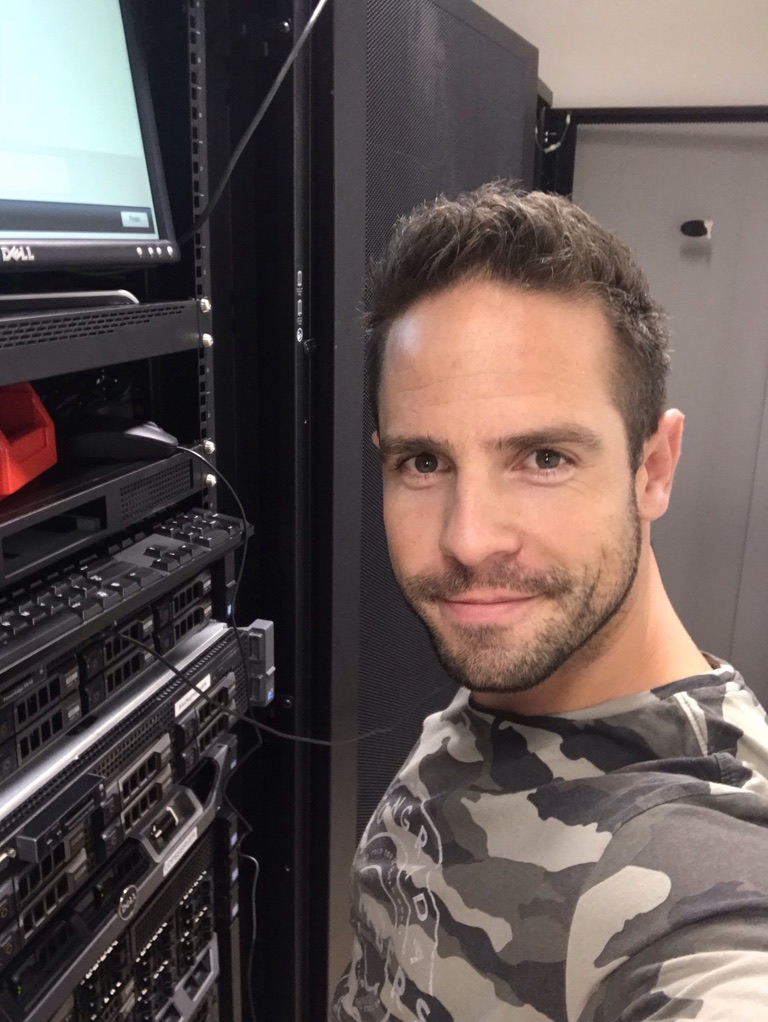 Server rack met Dell hardware